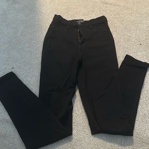 High waisted skinny jeans, black from fashion nova